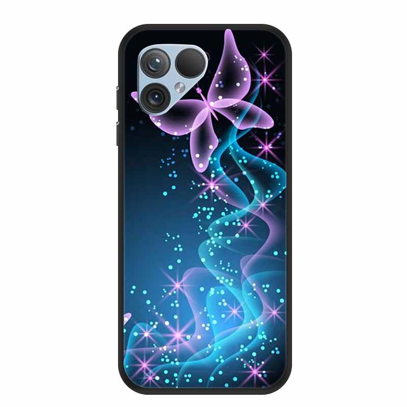 Für Fairphone 5 Hülle 6,46" TPU Tiere Weiches Silikon Stoßfänger Rückseite Handyhüllen für Fairphone5 5G Wolf Cool Schutz Fundas