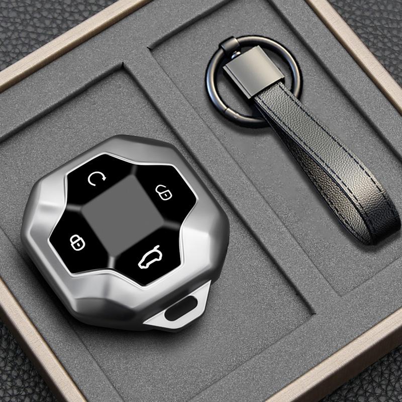 New Car Key Case Cover For Chery Jetour T2 Traveler Dashing X-1 Plus Dtc Key Chains