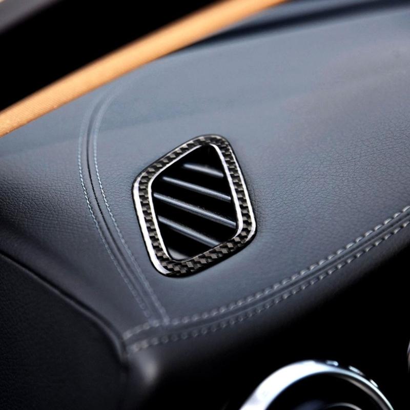 Accuracy Air Vent Cover Trim ABS Component Adhesive Backed Vent Trim Air Vent Protector Suitable for GLA /CLA/A