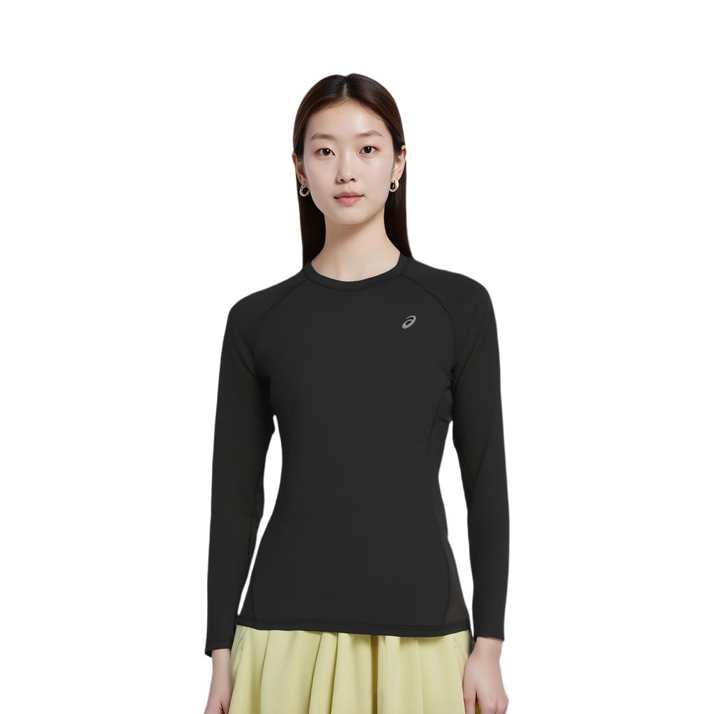 ASICS Sweaters Women's Black Crew Neck Moderate Other 2032D405-001