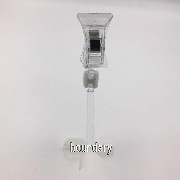 Clear Suction Cup POP Advertising Clips - Strong Card Holders & PVC Label Clips