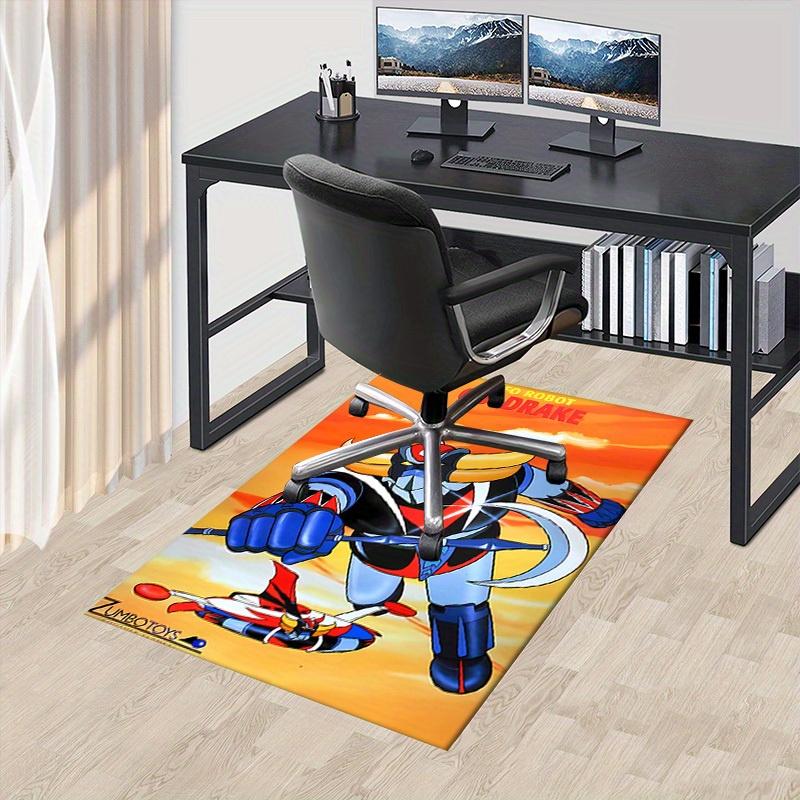 

1pc UFO Robot,Goldrake,ZumboToys Office Carpet Soft Polyester Non slip Machine Washable Indoor Carpe 60cm by 90cm