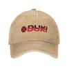 Unisex Logo DUKI SSJ Ameri Tour  Printed Hats Classic Distressed Washed  Baseball Cap Adjustable