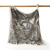 Fashionable Women’s Herringbone Silk Scarf, 90cm Square Shawl, Printed, Versatile Headscarf