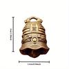 1pcs Brass Dong Huang Bell Vintage Bells Peaceful Bell Pendant Hanging Jewelry Home Ornaments Car Bell Pendant Desktop Decorative Ornaments Crafts