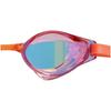 Mizuno GX SONIC EYE Swim Curved Lens Light Pink with Ruby Unisex Glasses, J-Shaped (Racing Type), N3JEC691, Mirror,