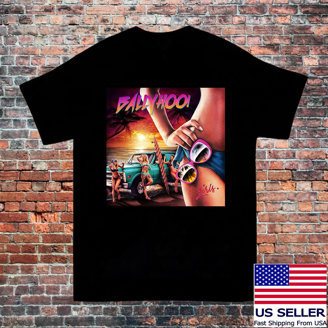 

BALLYHOO Band Girls ALbum Black T Shirt Full Size S-5XL 5XL різнокольоровий