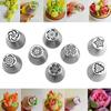 Gebäckdüsen Zuckerguss Spritzdüsen Cremespritztüllen Fondant Sugarcraft Dekorspitzen Set Kuchen Cupcake Dekorier-Gadget