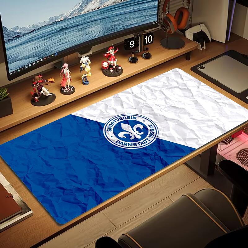 SV Darmstadt 98 Mouse Pad Large Gaming Table Cushion Non-slip Laptop Tablet Big Mousepad XXL Mat Mini PC Playmat With Lock edge_xia
