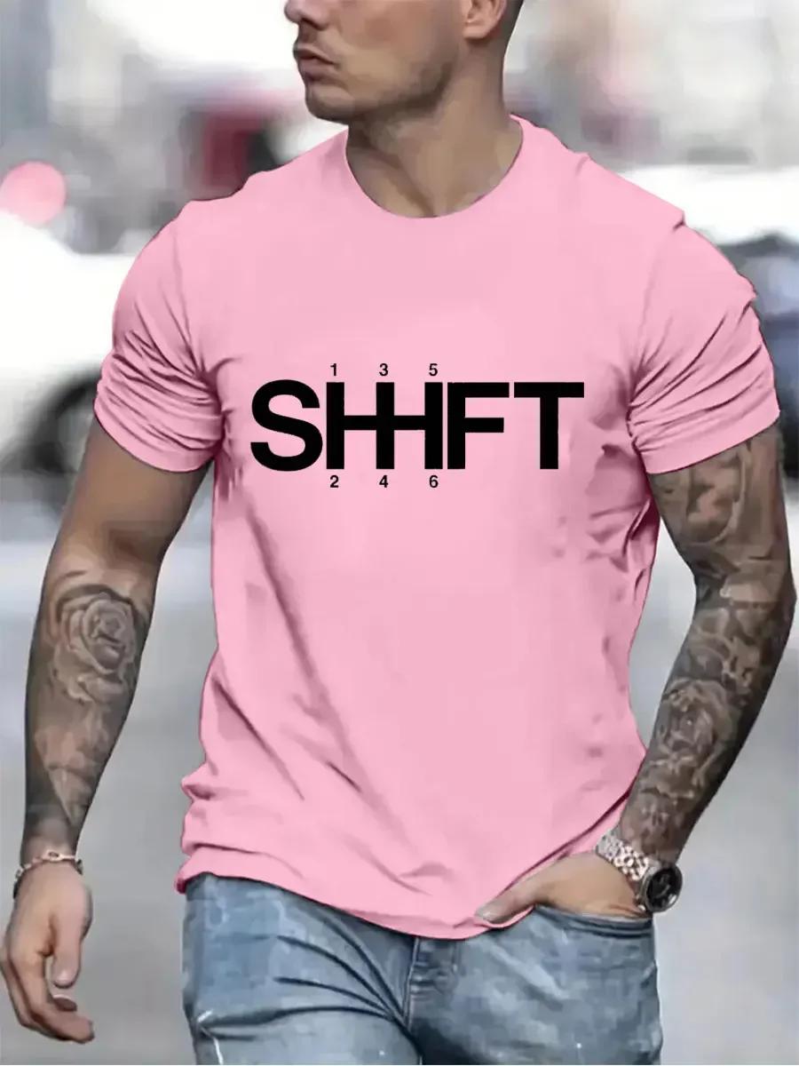 

Мужские футболки Смешные Сохранить Ручная коробка передач Топы Мужские футболки Круглый вырез Шестискоростные футболки Футболки с коротким рукавом 2024 Топы XXXXXL золотой