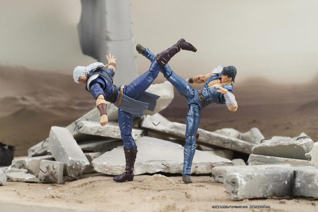 DIGACTION of the North Approximately 80mm PVC Action Figure "Fist Star" Shu, Tall, Non-scale Pre-painted