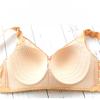 Sexy Large Breasts Show Small Full-cup Thin Section of The Bra Polymerization Without Steel Ring Top Support Underwear Female Bra