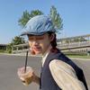 Japanese Retro Thin Section Cowboy Hat Women's Spring and Summer Literary Peaked Cap All-match Beret Korean Trend Forward Hat
