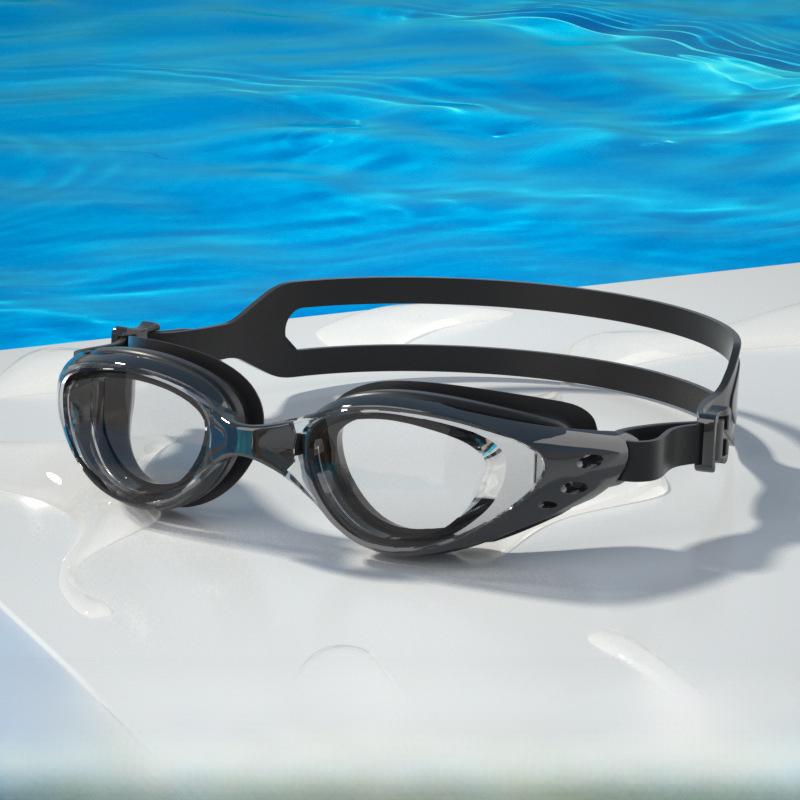 

Xinhang Waterproof Anti-Fog Myopia Prescription Swimming Goggles for Men and Women