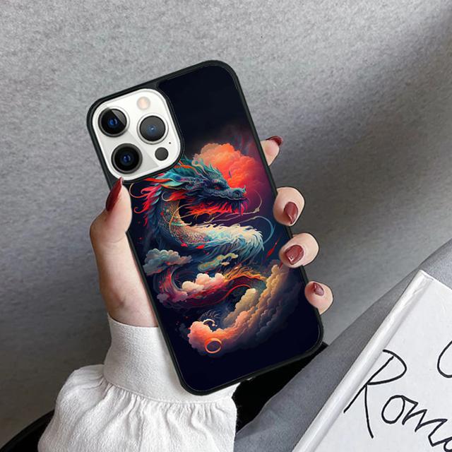 

Legendary Dragon Phone Case Cover For iPhone 17 Air 16 15 14 plus 12 13 pro max coque Shell Fundas iPhone 13pro max