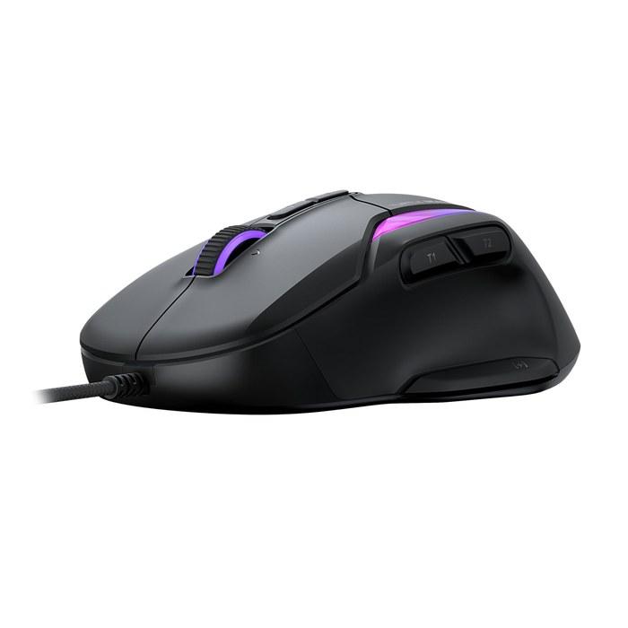 TURTLE BEACH Kone II Gaming Mouse Black26K DPI, 650 IPS, USB, Multi-Button, MMO/RTS, Macro Function, Ergonomic, Right-Handed. 2-Year