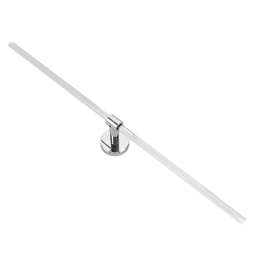 Acrylic Bathroom Towel Bar Multipurpose Minimalist Light Luxury Wall Mounted Bath Towel Holder Bar for Home Hotel 50cm