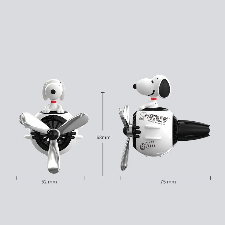 Snoopy Car Decoration, Car Air Conditioner, Car Decoration, Cute, Interior Clip, Easy Installation, For
