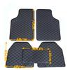 5Pcs/Set PU Leather Car Floor Mats Waterproof Car Floor Protector Rugs  for Front Rear Seats