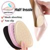 1/2 Pairs 5D Pressure Relief Forefoot Pads for Women High Heel Hidden Half Insole Accessorie Pain Relief Cushion Foot Protector