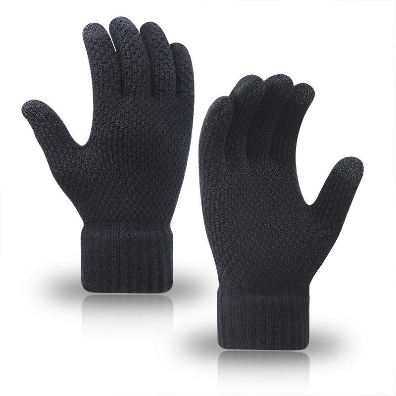Knitted Gloves Autumn and Winter