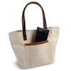 Bolsa Mini Bolsa Tote de Lona Bolsa de Lancheira de Lona Leve Repelente de Água Horizontal Macia Apoio de Braço Fabricada no Japão Couro Genuíno Couro de Cavalo Feminino