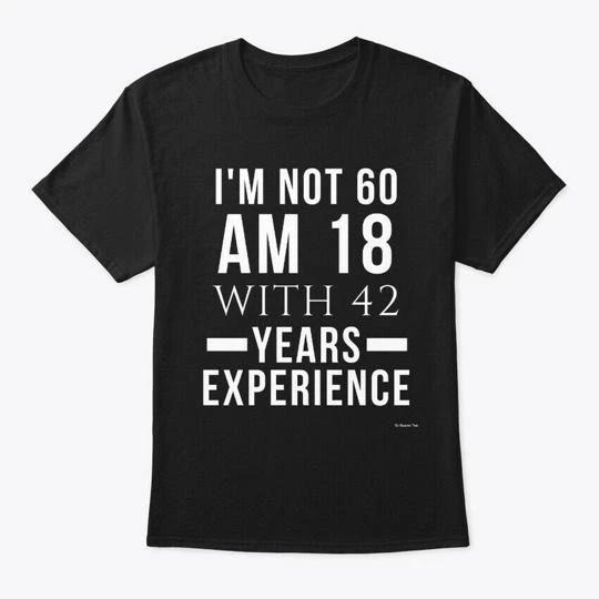 60. Geburtstag Geschenk für 60-Jährigen T-Shirt Hergestellt in den USA Größe S bis 5XL