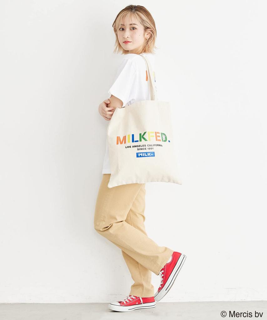 [MILKFED.] MIFFY TOTE Women's Bag, White, Free Size