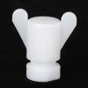 Plastic Screw Nut Set For Ventilation Window Fixing Equipment Farm AccessoriesWhite 100Pcs