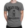 Death Row Records T-Shirt für Herren Mode 100% Baumwolle T-Shirts Rundhals Kurzarm T-Shirt Neue Ankunft Kleidung