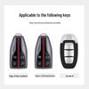 Tailored Key Case for Hongqi Models: H5, HS5, H9, HQ9, H6, HS7, HS3, EH7, Tiangong 08.