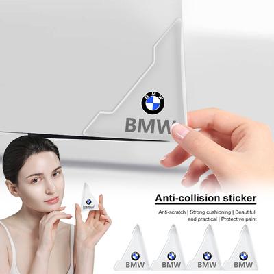 2Pcs Transparent Car Door Corner Cover Anti-Scratch Protection Sticker For E36 E46 E90 E60 E39 F30 F10 F20 X5 E70 E53 G30