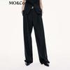 MO&Co. Women's High-Waist Wide-Leg Trousers MBE3PAT006