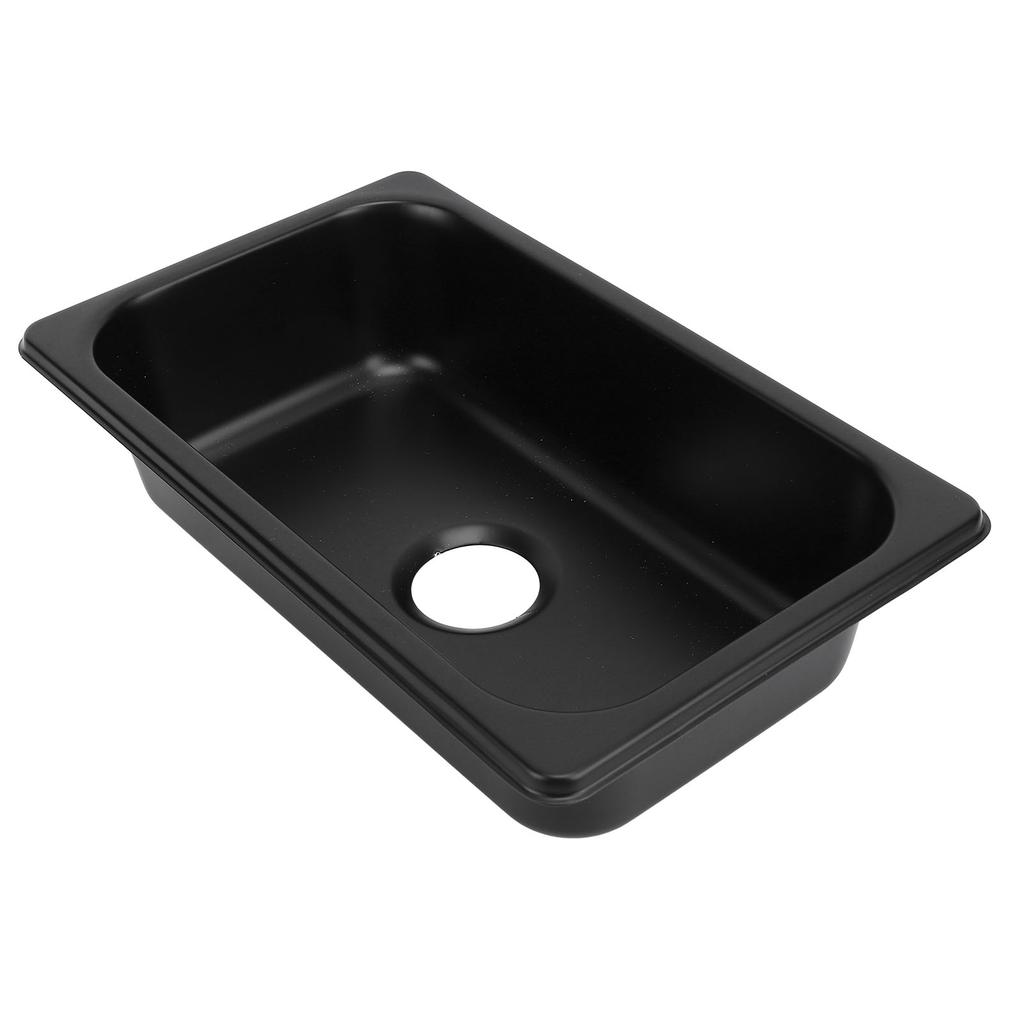 RV 304 Stainless Sink Kitchen Rectangular Hand Wash Basin Sink with 40mm Sewer Outlet for Boat