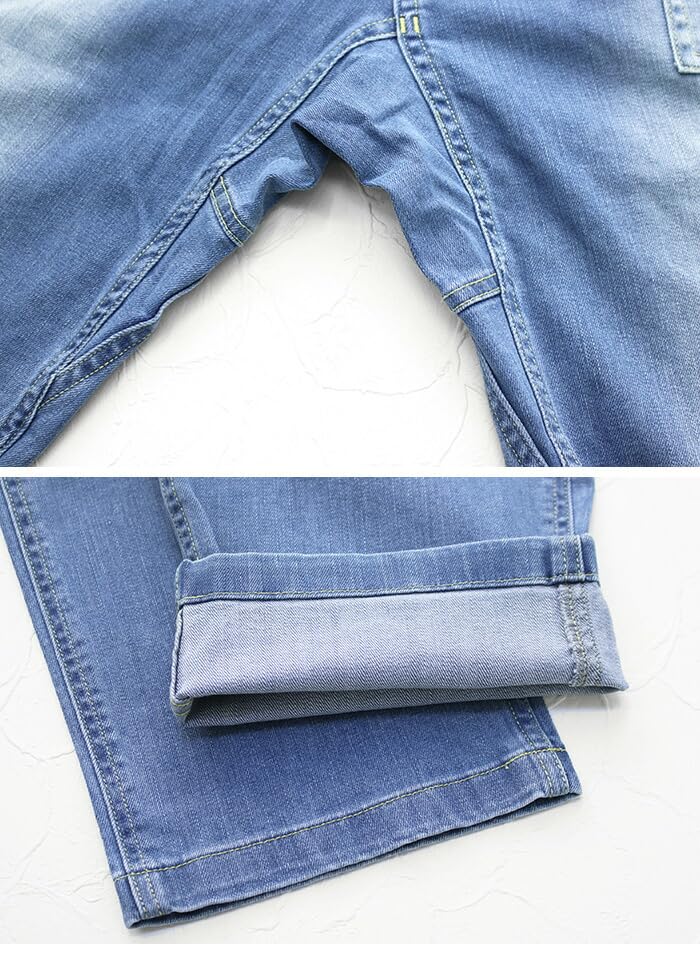 Gramicci Stretch Denim Loose Tapered Ridge Hose | Stretch Denim Loose Tapered Ridge Hose, Größe S: Dunkel Gebraucht