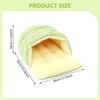 Cat Bed Comfortable Removable Washable Cat Cave Bed for Cats Sleeping Kitten