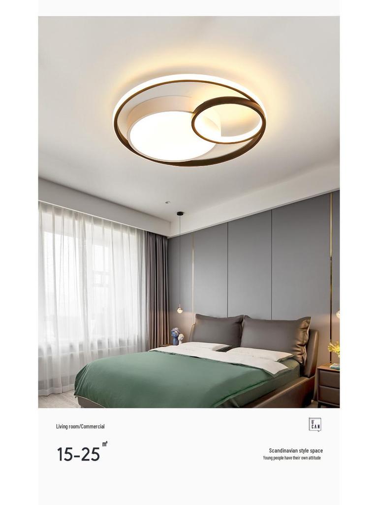 Modern Minimalist LED Smart Ceiling Light for Bedroom, Living Room, Study