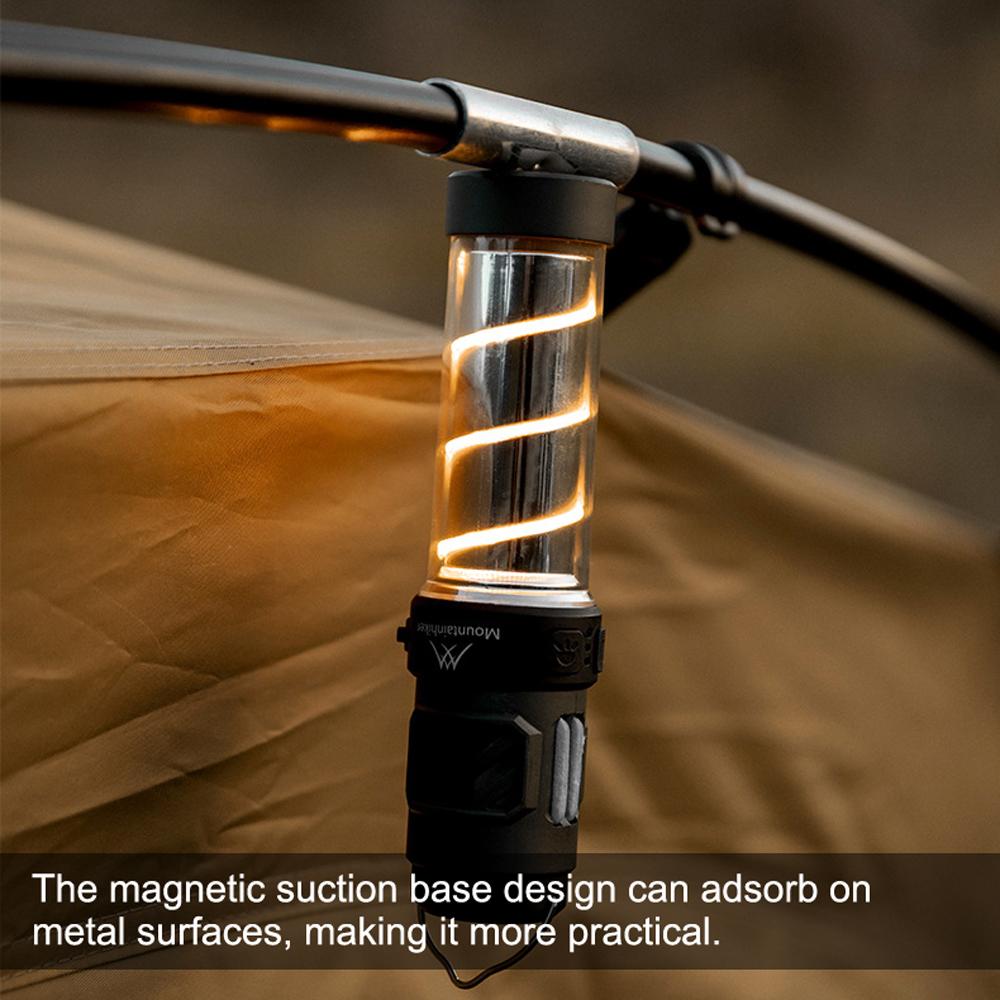Outdoor Camping Tent Light Retro Fishing Hiking Lamp Hand Light Portable Rechargeable Light