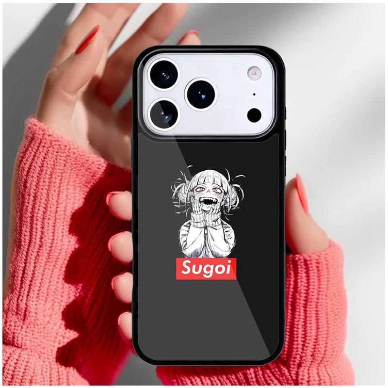 Sad Japanese Phone Case for iPhone 17 Air 16e 15 14 13 Pro Max Back Cover for 12 11 Pro Coque iPhone 14