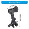 Durability Plastic Metal Microphone Clamp Mount For 16mm To 47mm Devices Holder Ideal For Performances And Recording