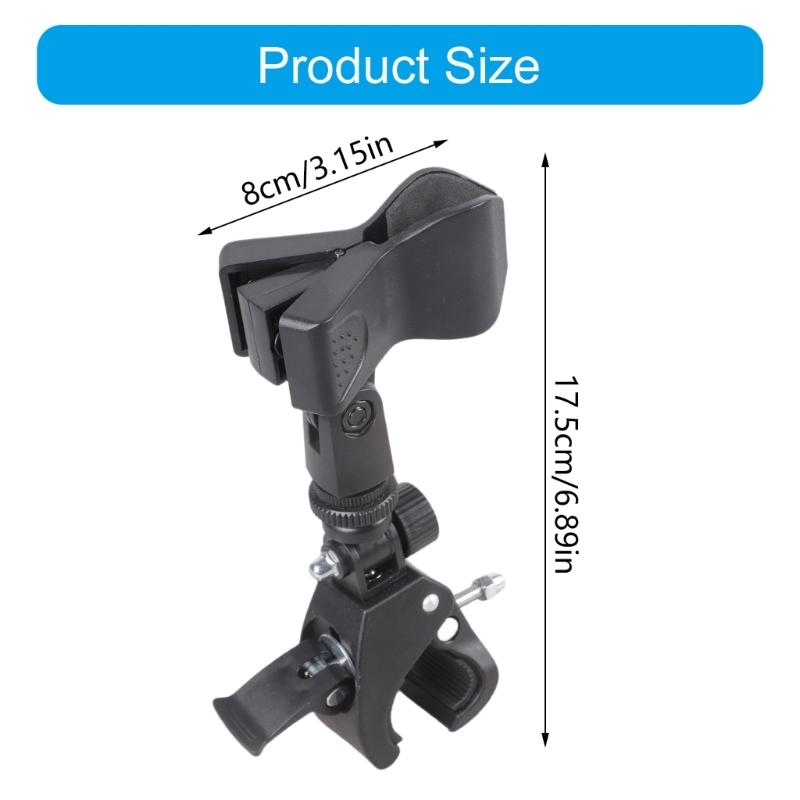 Durability Plastic Metal Microphone Clamp Mount For 16mm To 47mm Devices Holder Ideal For Performances And Recording