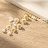 Ornaments Flower Cluster Keychain Elegant Tassel Keychain Creative Flower Pendant  Gifts