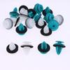 20/30/50Pcs Auto Vehicle Retainer Fastener Rivet Green Nylon Retaining Clip For Bumper Door Buckle Car Interior Accessories