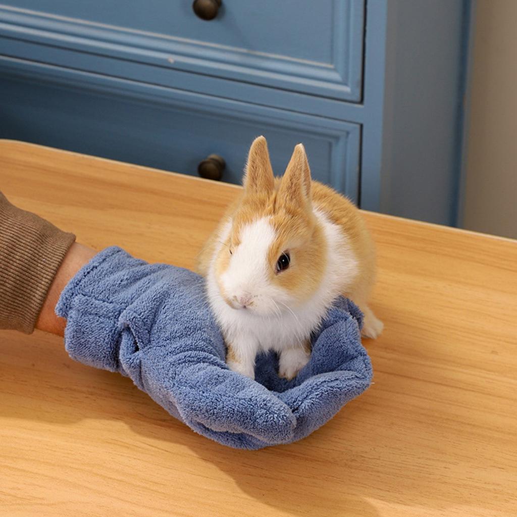 Protective Pet Gloves for Small Animal Bites Resistant and Soft Texture Secure Interaction Hamster Gloves