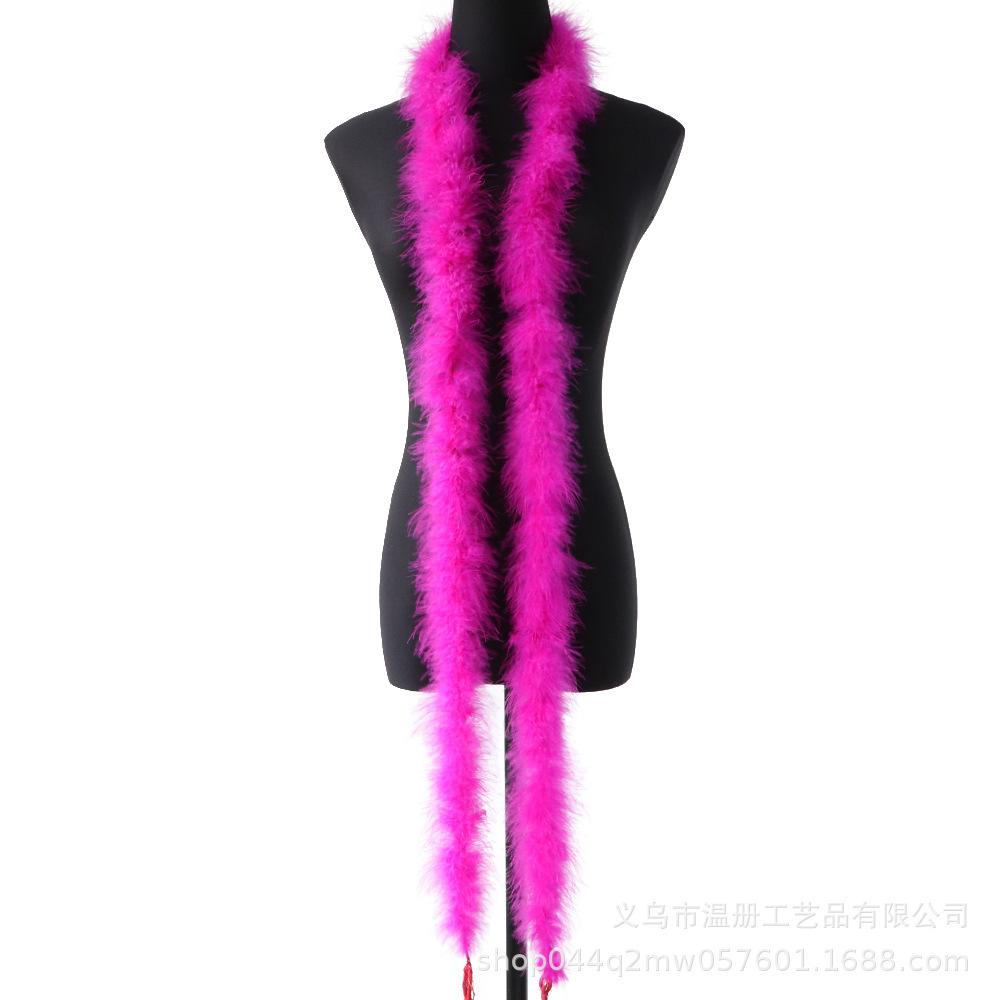 Feather 13G Full Fluff Strips Macaron Colored Turkey Fur Clothing Accessories Diy Fluff Strips