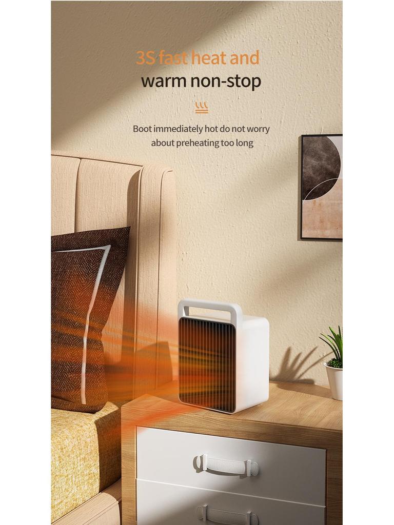 Mini Household Desktop Heater - European/American Standard