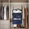Suitcase Organizers, Travel Luggage Organizers, Portable Hanging Travel Shelves, Foldable Hanging Packing Small Compartments