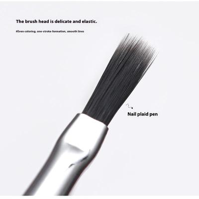 Nail Art Long Brush Checker Nail Drawing Painting Line Brush Uv Gel Brush Phototherapy Pen Nail Art Tool Acrylic Manicure Tool