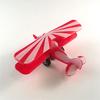 Mini Vintage Plastic Plane Model Aircraft Glider Biplane Airplane Model Kids Toy