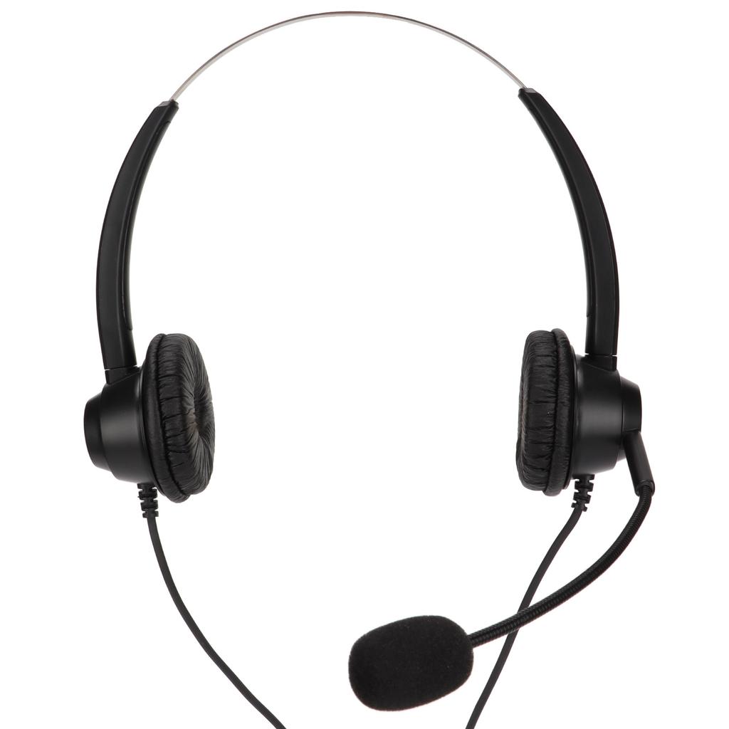 H360D‑3.5VA Telefónna náhlavná súprava 3,5 mm Podniková náhlavná súprava pre Call Centrum Konferenčný hovor